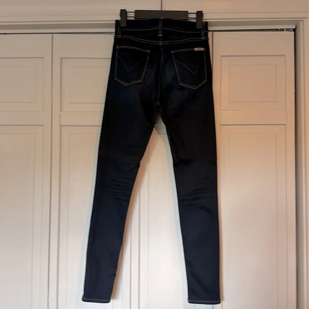Dark washed Hudson Skinny Jeans - Picture 4 of 4